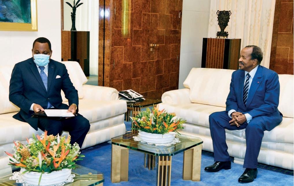 Jean Claude Gakosso and Paul BIYA