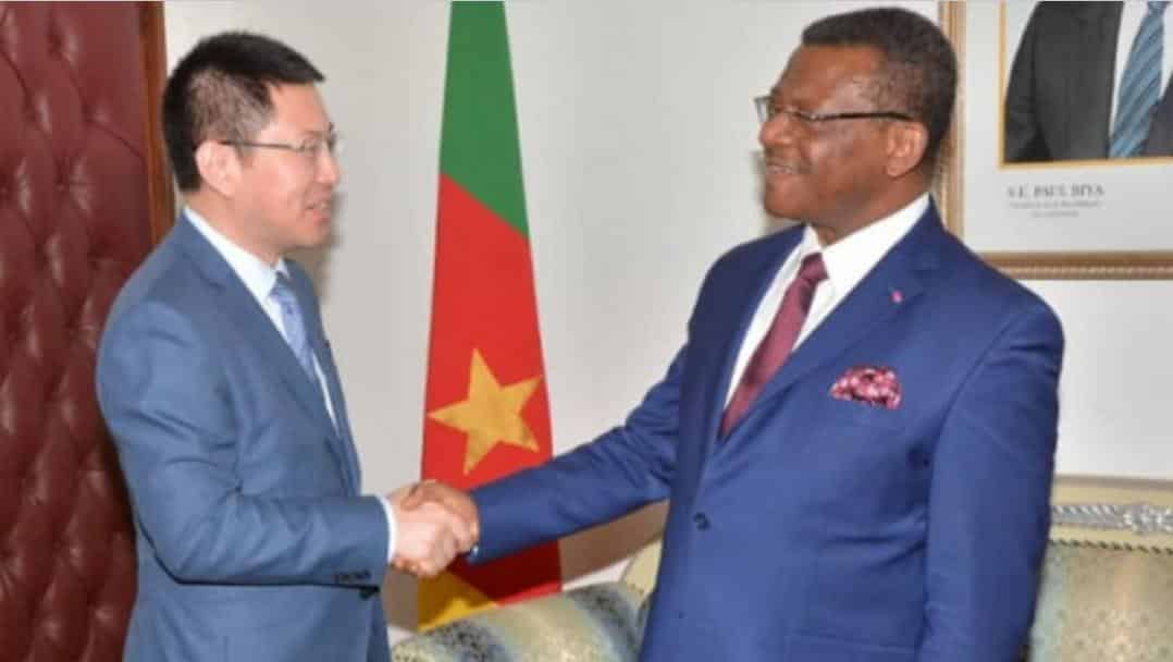 Huawei et PM camerounais
