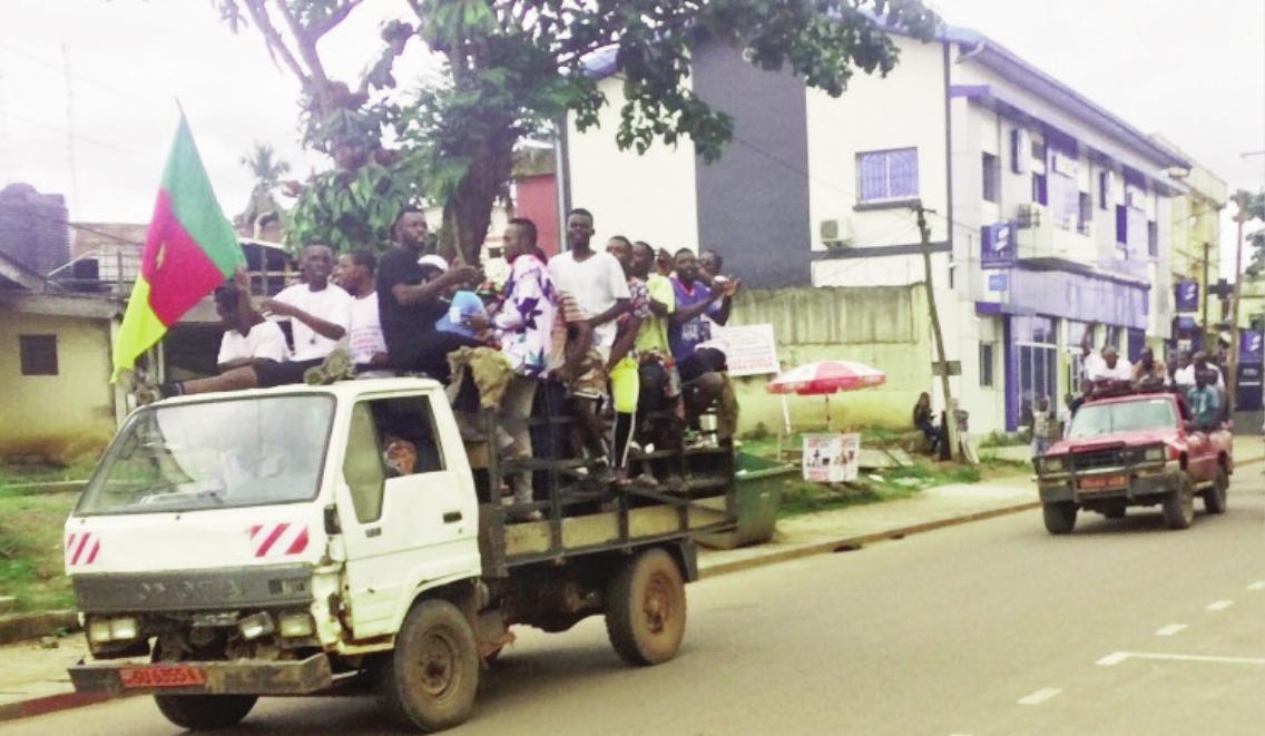 Marche du Rdpc à Ebolowa