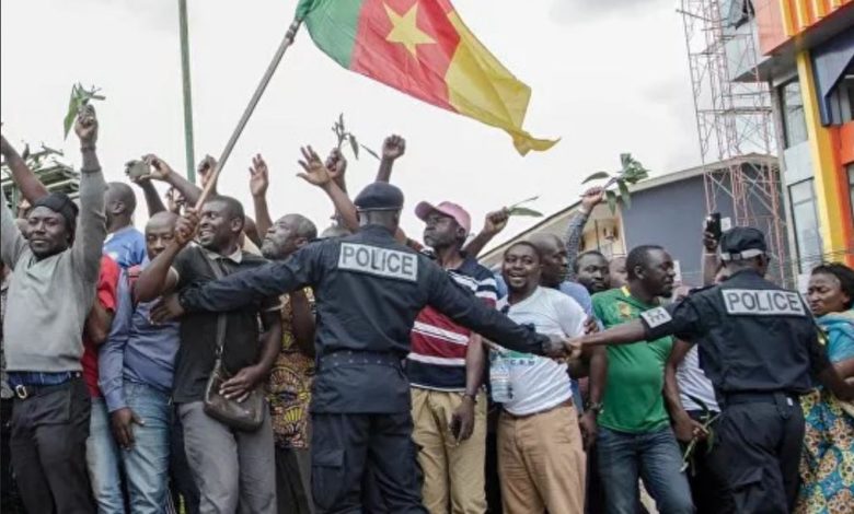 Marche du 22 septembre à Douala