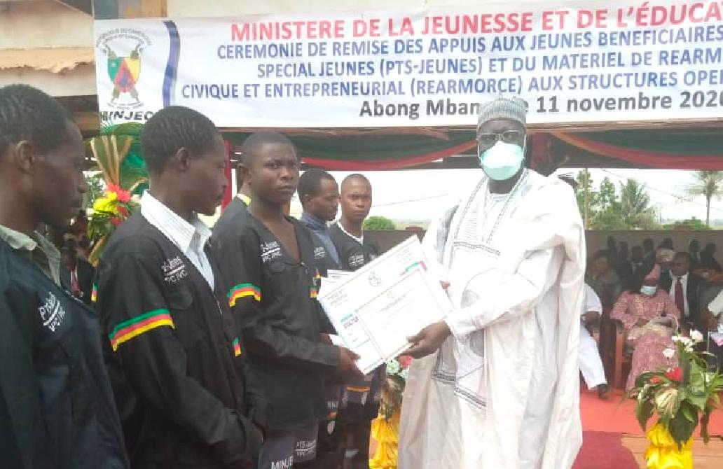 Minjec remise de don