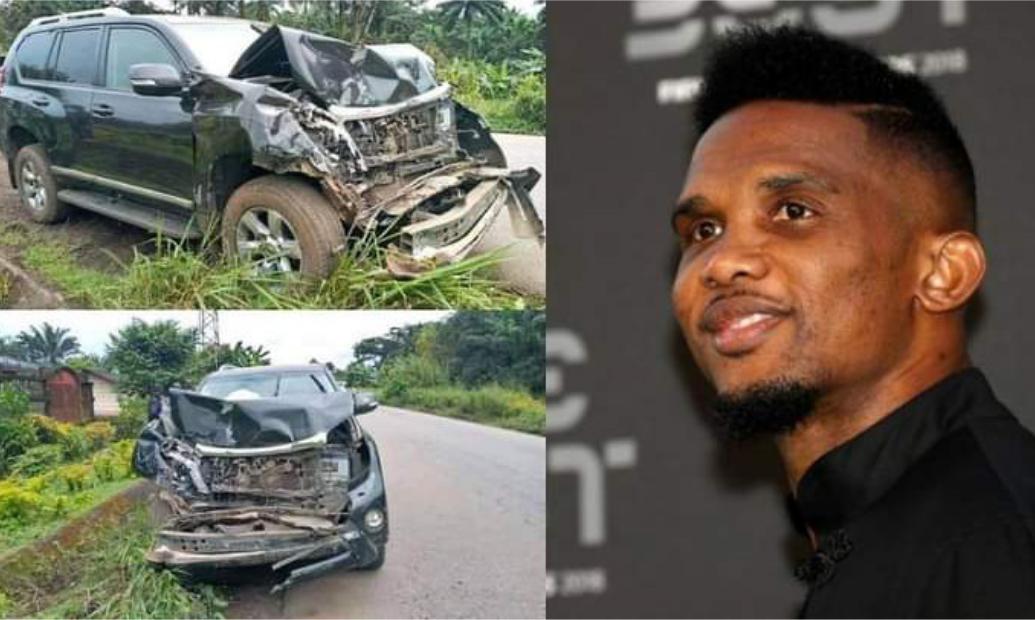 Cameroun: Samuel Eto’o victime d’un accident de la circulation