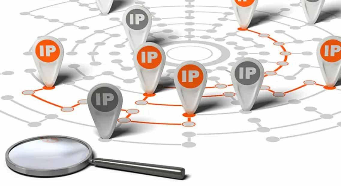 Recherche d'une adresse IP