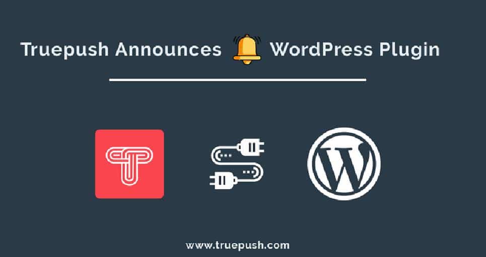 Truepush launches WordPress Plugin