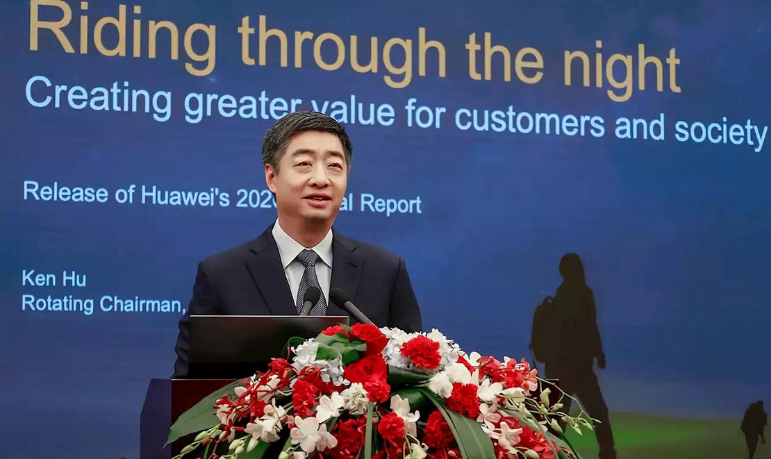 M. Ken Hu M. Ken Hu, président en exercice de Huawei