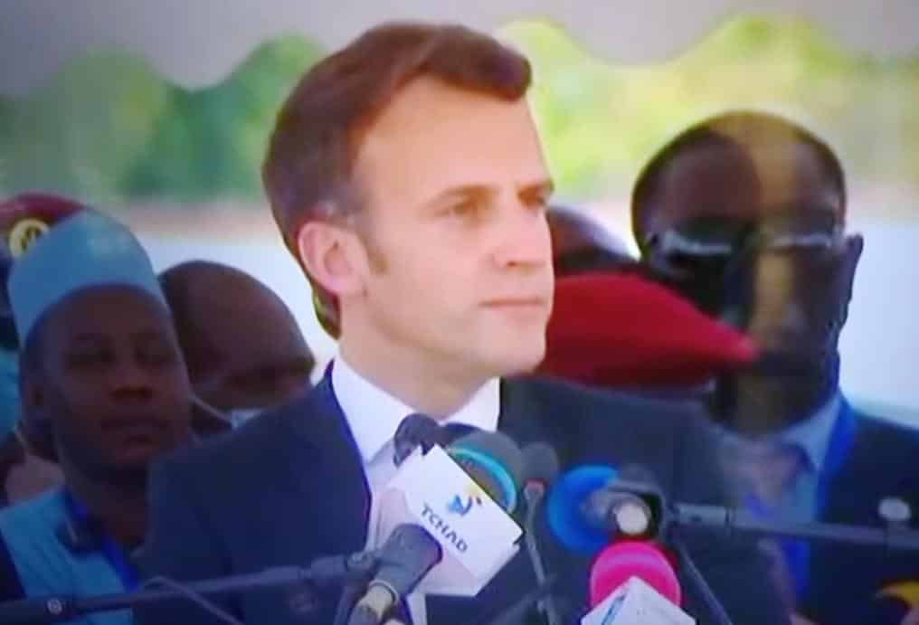 Emmanuel Macron au Tchad