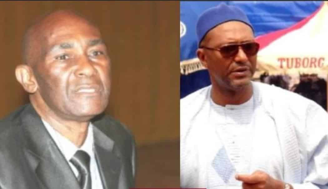 Seidou Mbombo Njoya et Albert Mbida