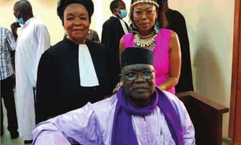 Alice Nkom et Amadou Vamoulké