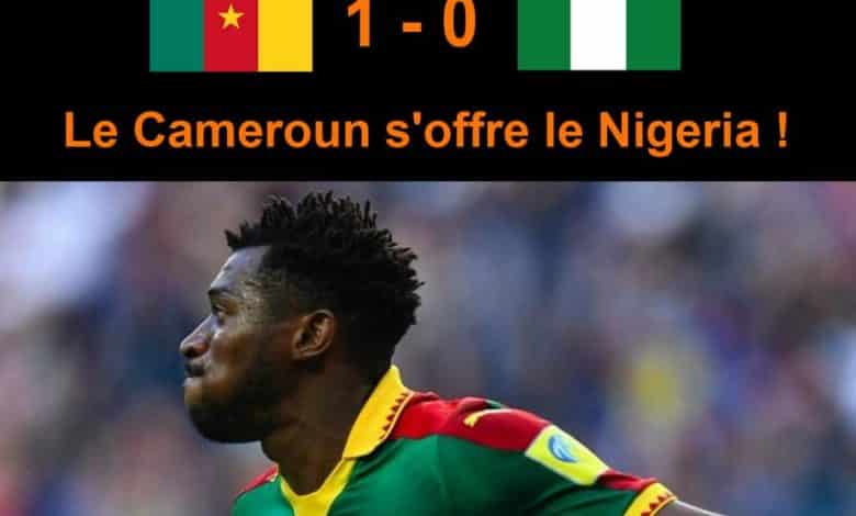 Le Cameroun bat enfin le Nigeria