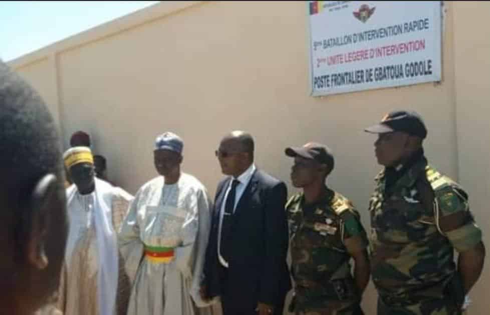 Zamboye a son poste de sécurité