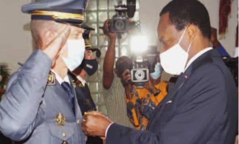 Un officier français décoré