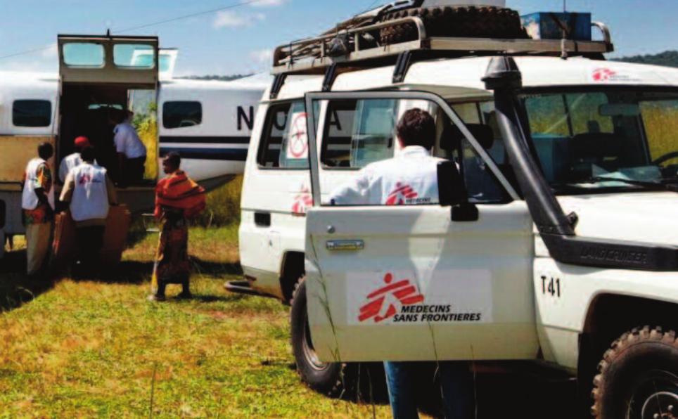 Relations ambiguës avec Médecins sans frontières au Cameroun