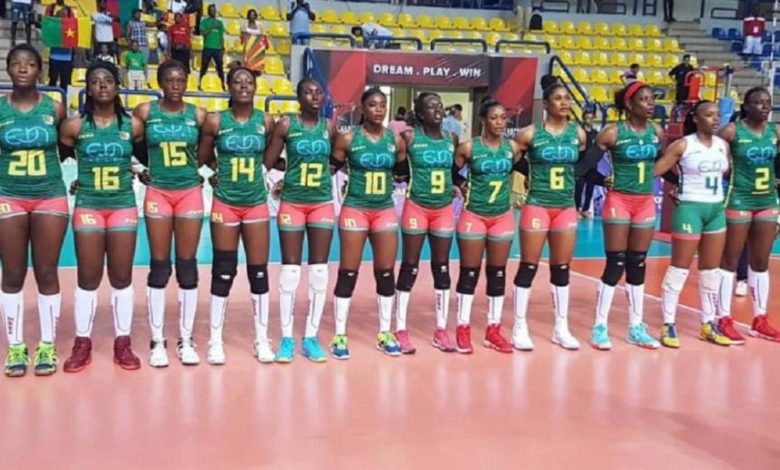 Can féminine de volleyball