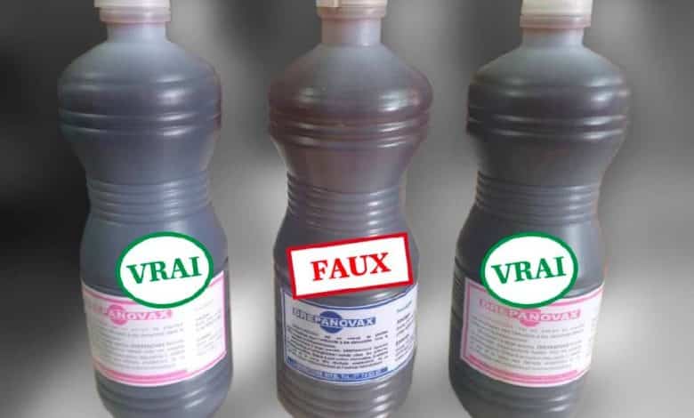 Drepanovax faux et vraie