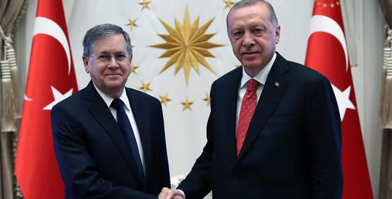 David Satterfield et Receip Erdogan