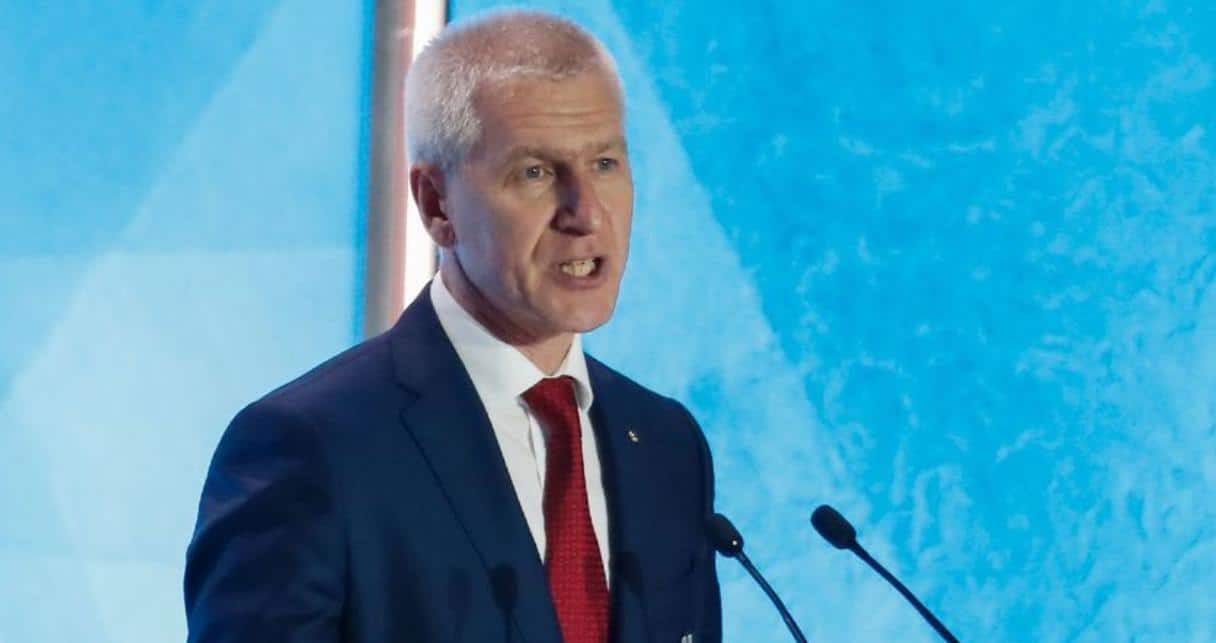 Le ministre russe des Sports Oleg Matytsine