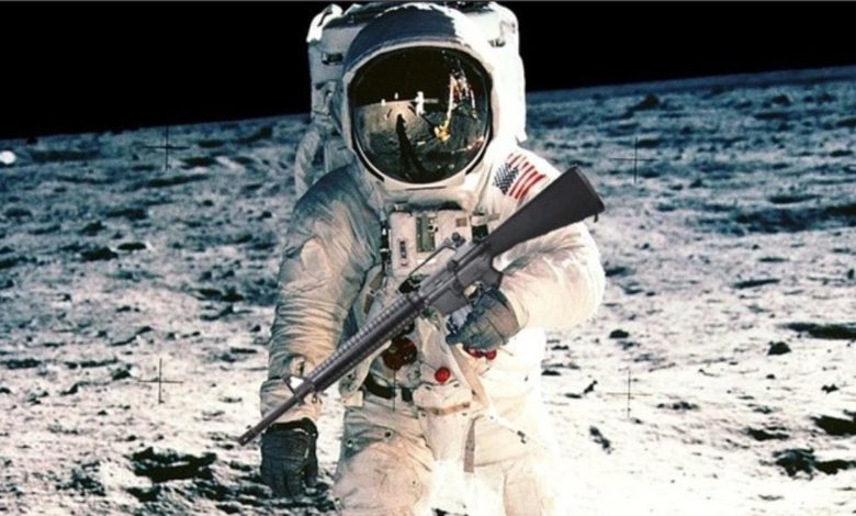 Armes dans l'espace