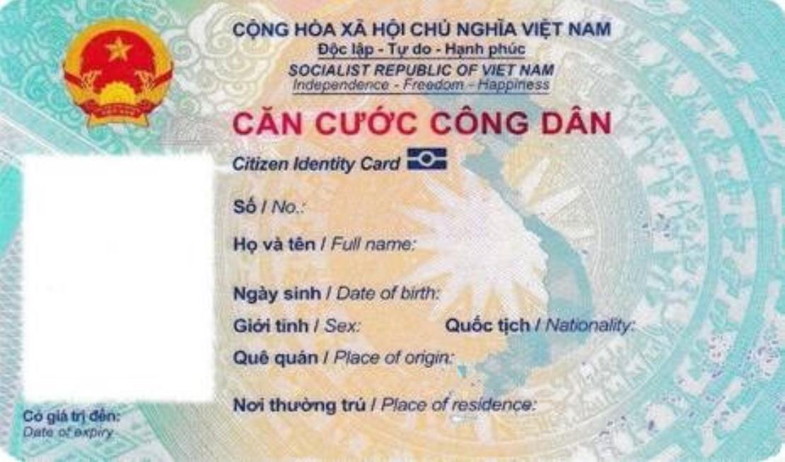 cartes d'identité vietnamiennes