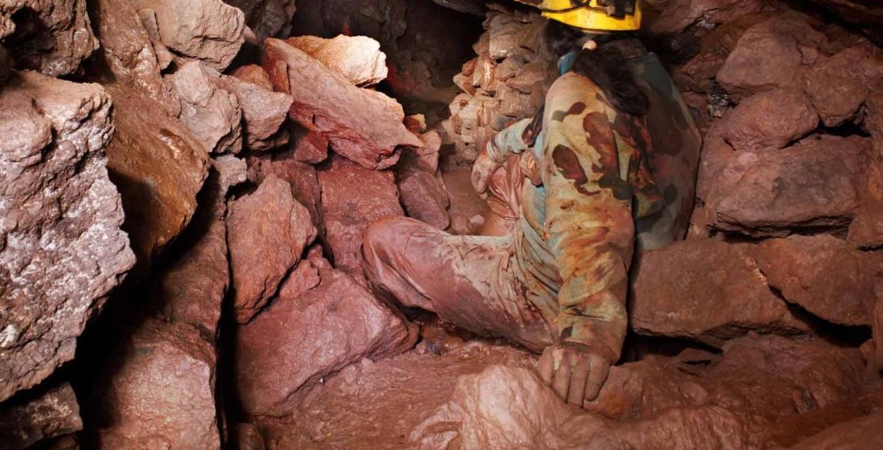 éboulement d’une mine