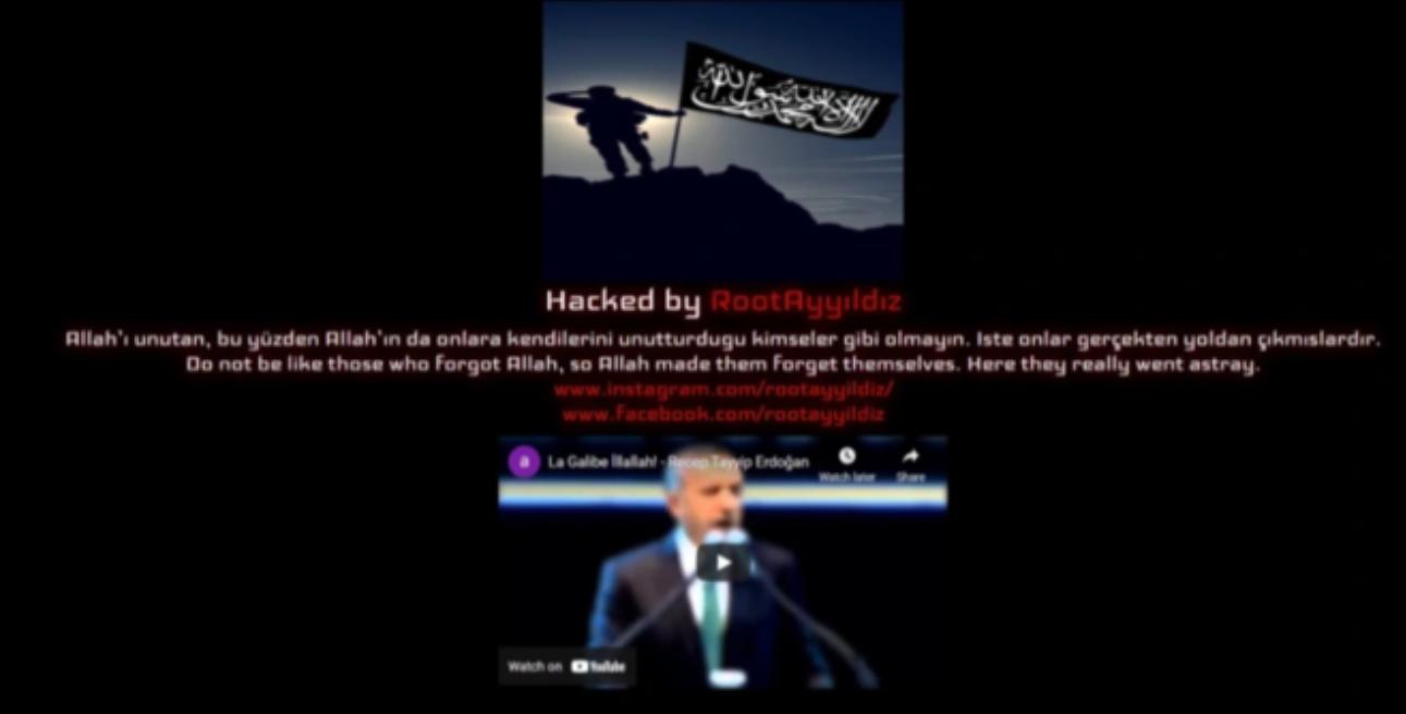 Un hacker turc a piraté le site internet de Donald Trump