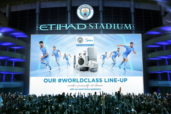 Midea Boosts Global Manchester City Partnership