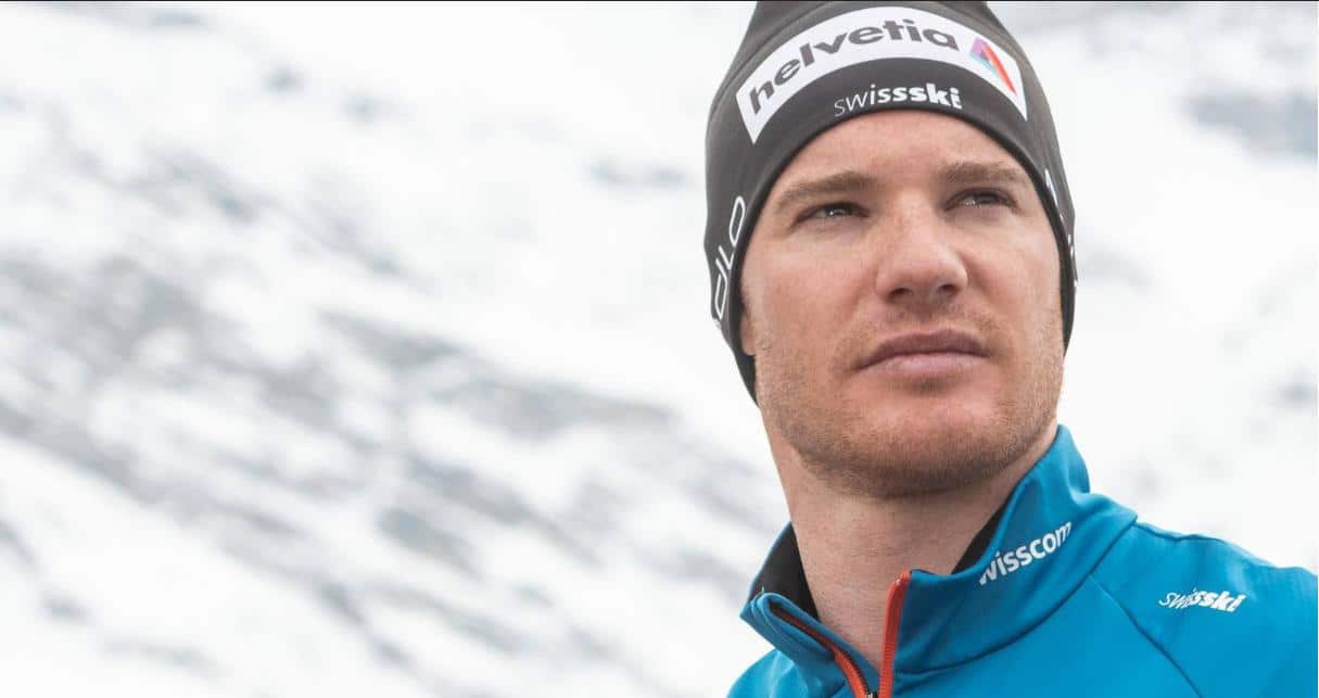 Le champion olympique de ski Dario Cologna