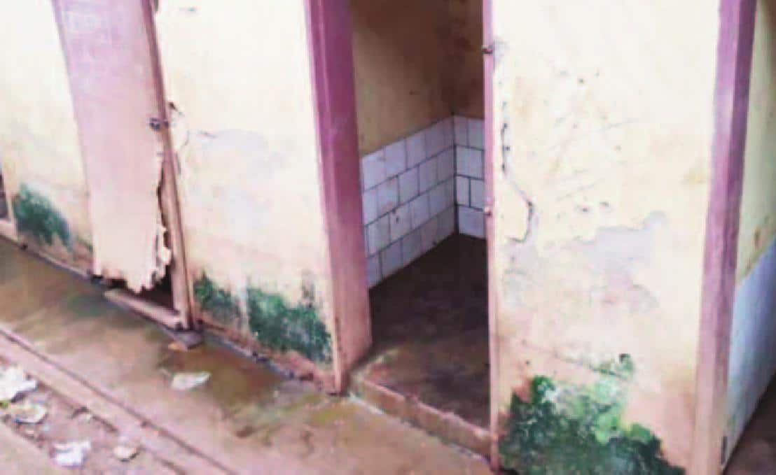 toilettes disponibles