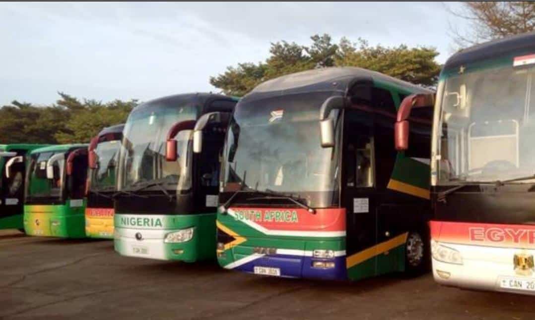 Des bus pour la CAN