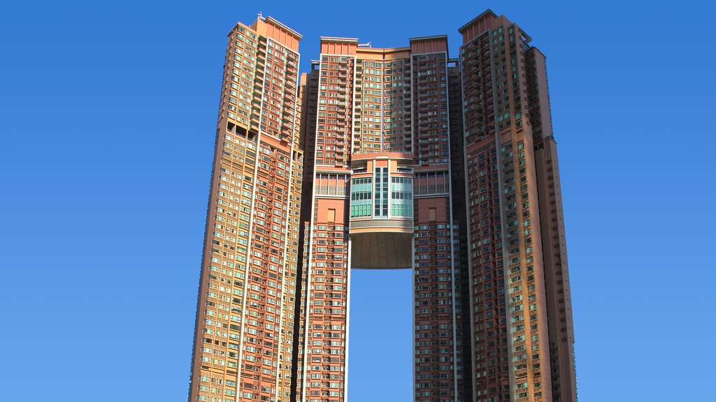 gratte-ciel à Hong Kong