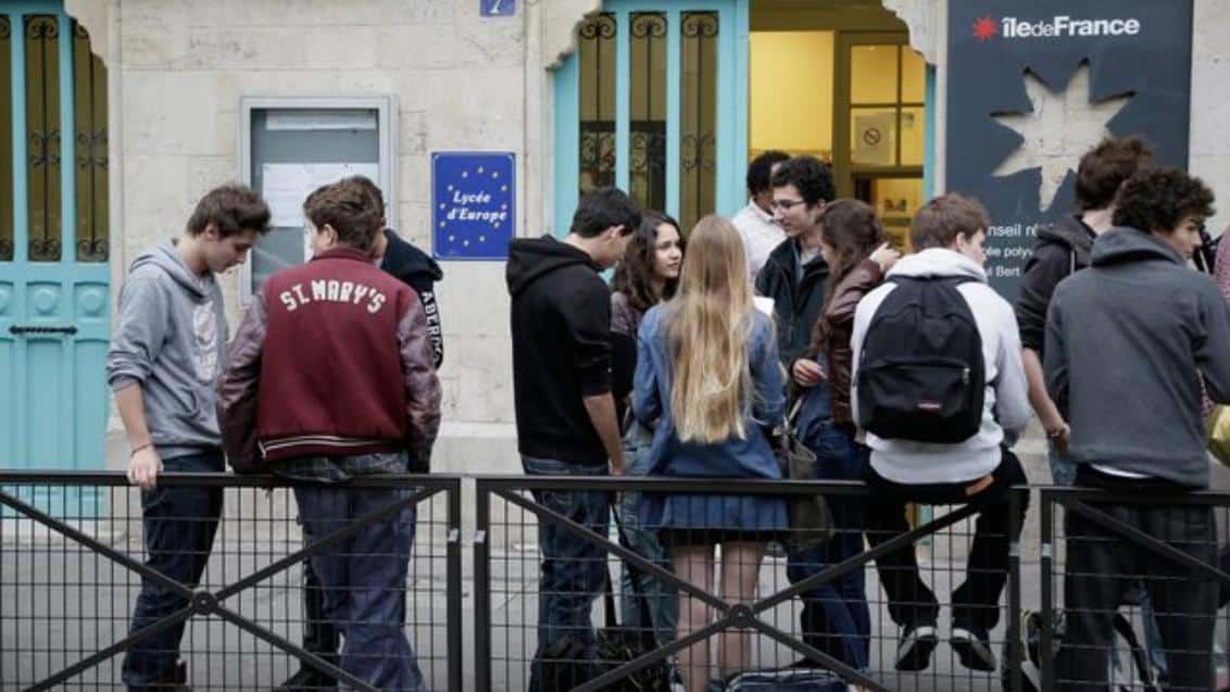 Lycéens français
