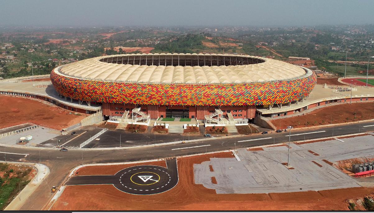 Cameroun – Stade d’Olembe : Un point de déviation aménagé en venant d’Obala