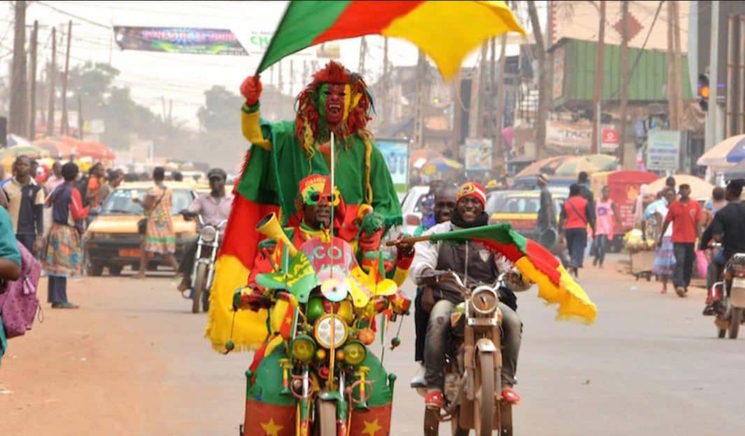 Lions indomptables supporters