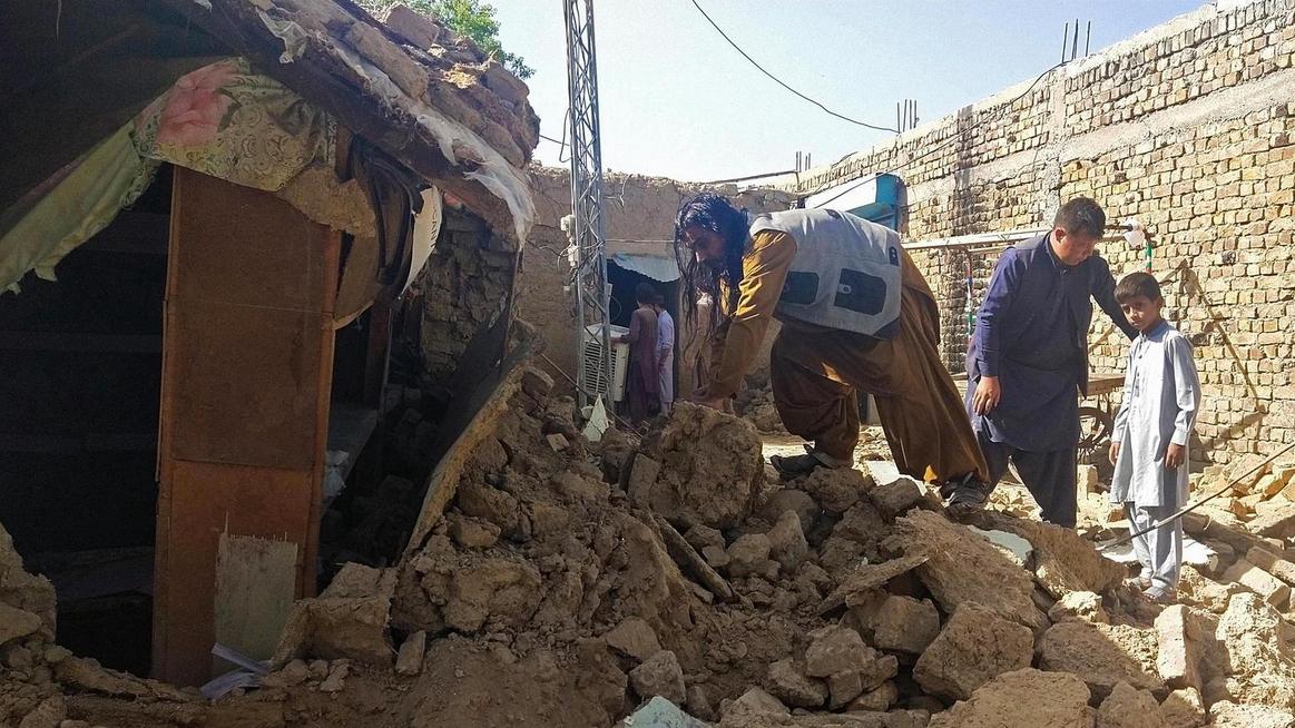 tremblement de terre en Afghanistan