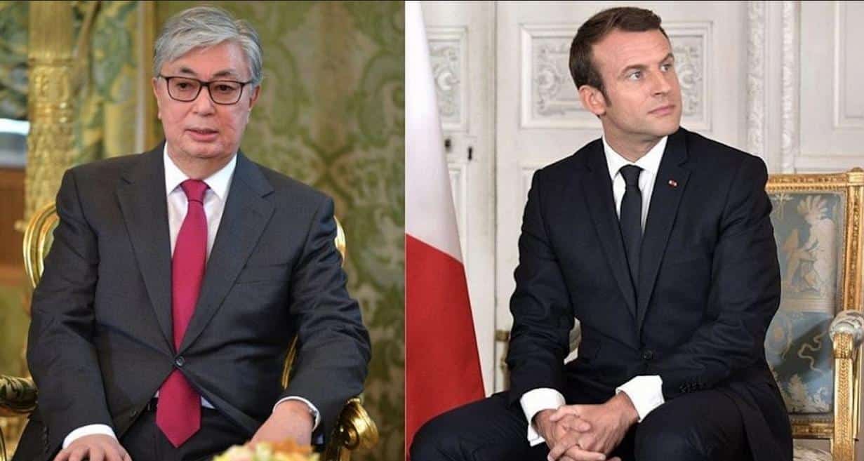Kassym-Jomart et Macron