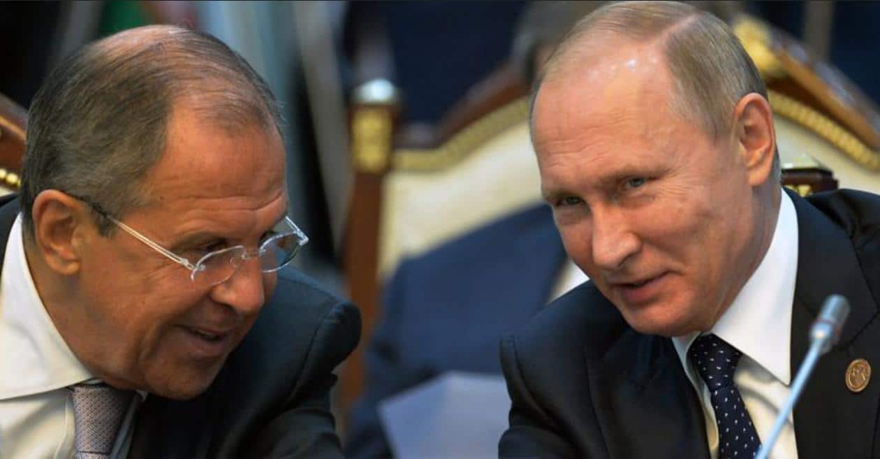 Poutine et Lavrov