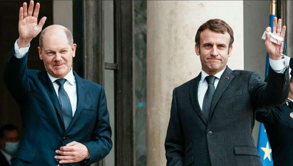 Scholz et macron