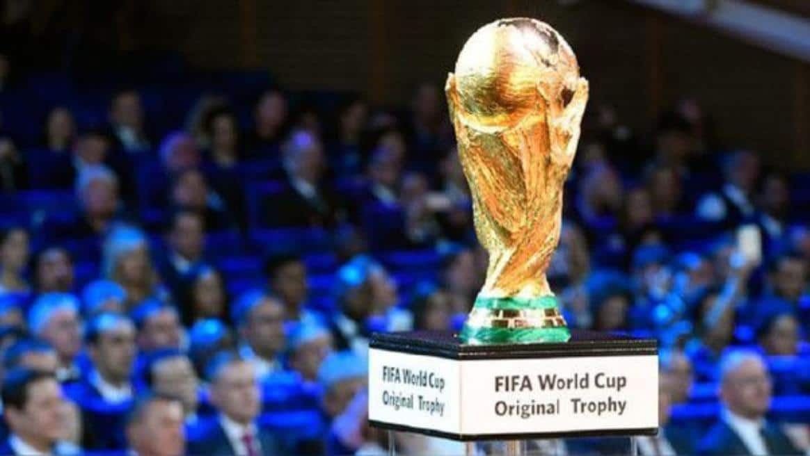 Trphée original de la Coupe du monde