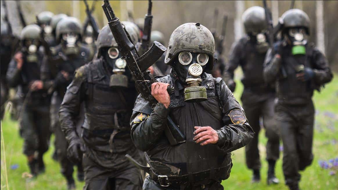 Les forces russes