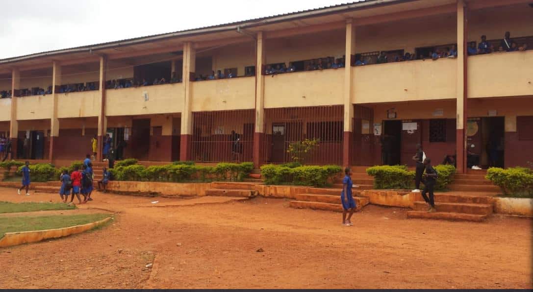 Le lycée technique d’Ekounou de Yaoundé sans bloc administratif