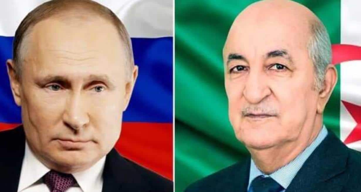 Tebboune et Poutine