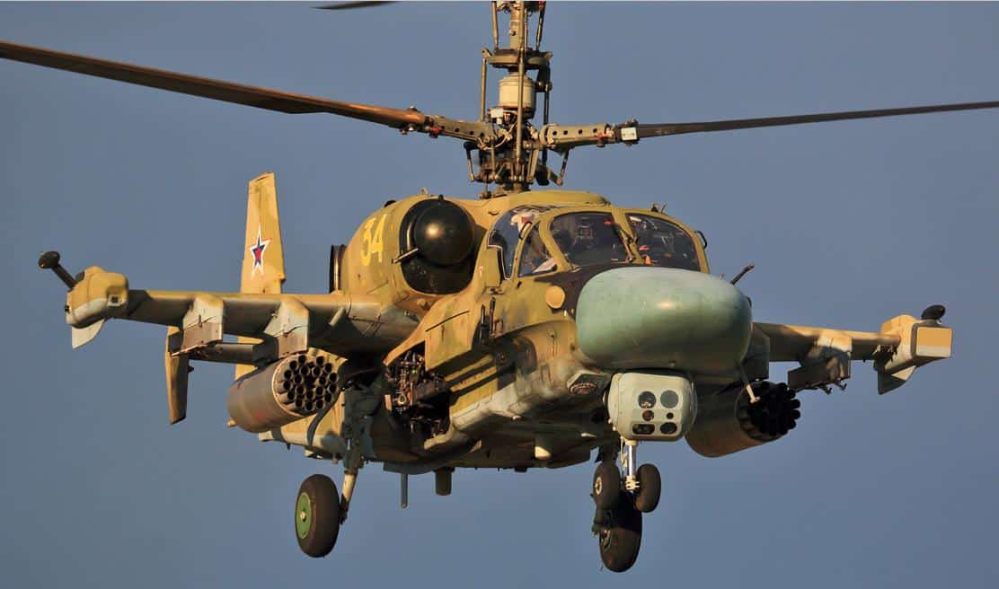 hélicoptères russes Ka-52