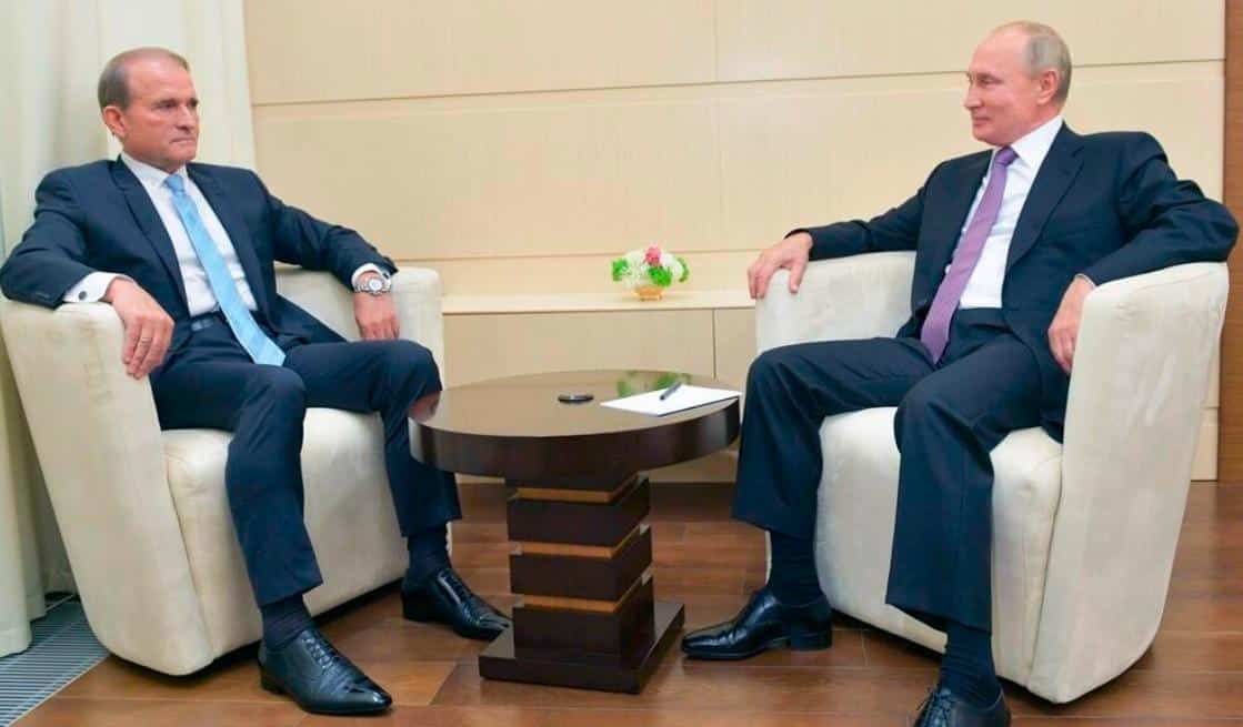 Medvedtchouk et poutine