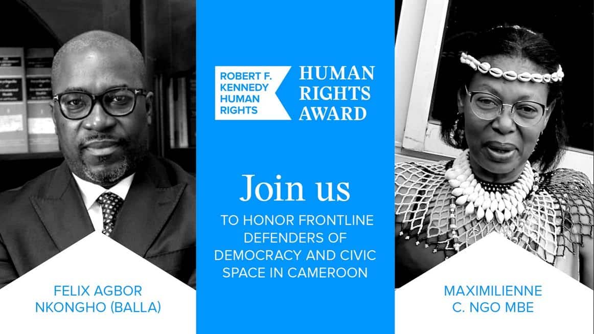 Récompense : Agbor Balla et Maximilienne Ngo Mbe primés aux Etats-Unis