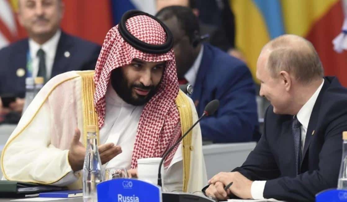 Arabie saoudite et Poutine