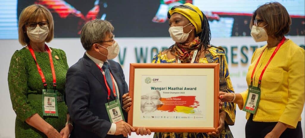 champion of womens right to manage land and forests wins top environment prize