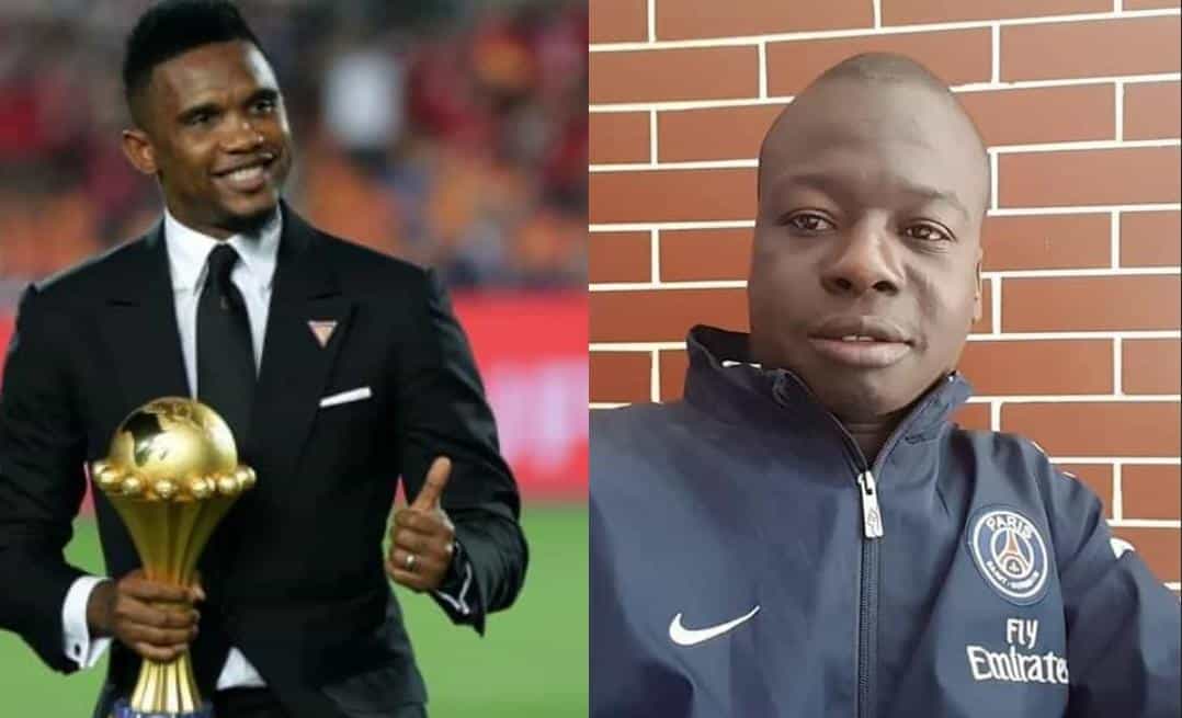 Adolarc Lamissia et Samuel Eto'o