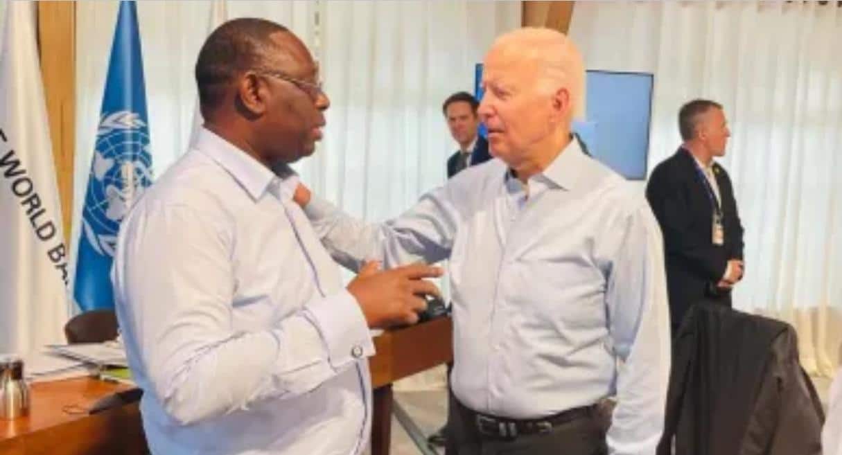 Joe Biden et Macky Sall