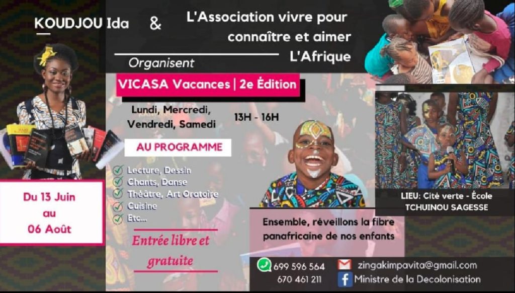 VICASA Vacances : la promotrice Ida Koudjou lance la 2ème Édition 3 VICASA Vacances