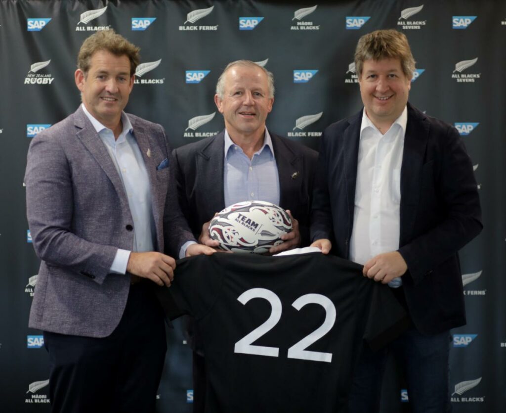 sap and new zealand rugby join forces to power digital transformation with global partnership