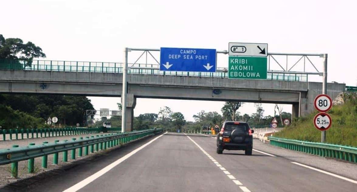 Autoroute Kribi-Lolabé